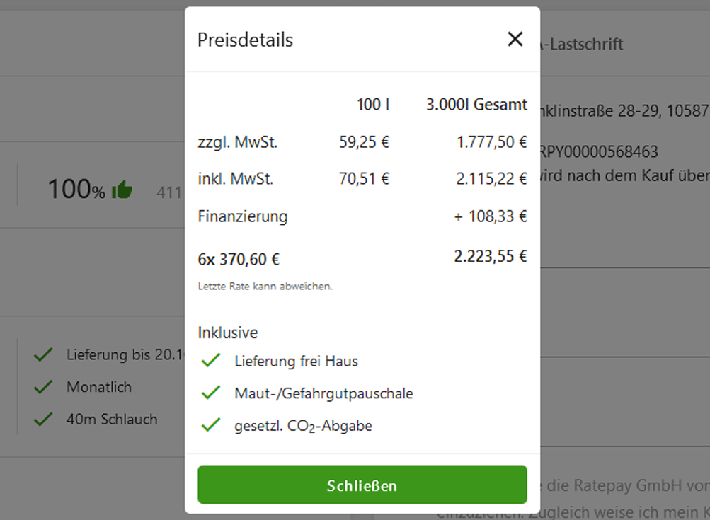 Heizöl - prompt und preiswert geliefert!