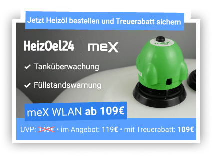 DENIOS® Füllstandsanzeige für Heizöltank & Wassertank, Heizöl